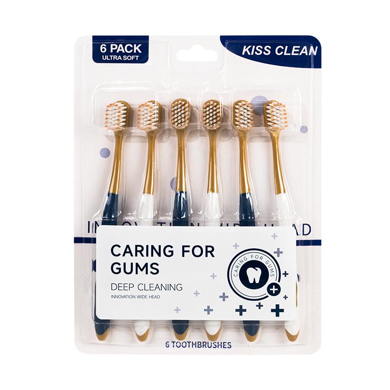 Szczoteczka do zębów Sam's Club dla par z miękkim włosiem i szeroką główką