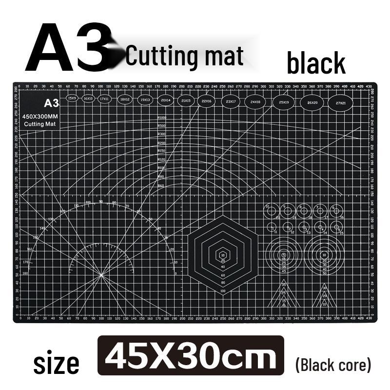 A3 3mm Extra Thick Cutting Mat: Handmade, Durable Pad for Paper Cutting & Writing