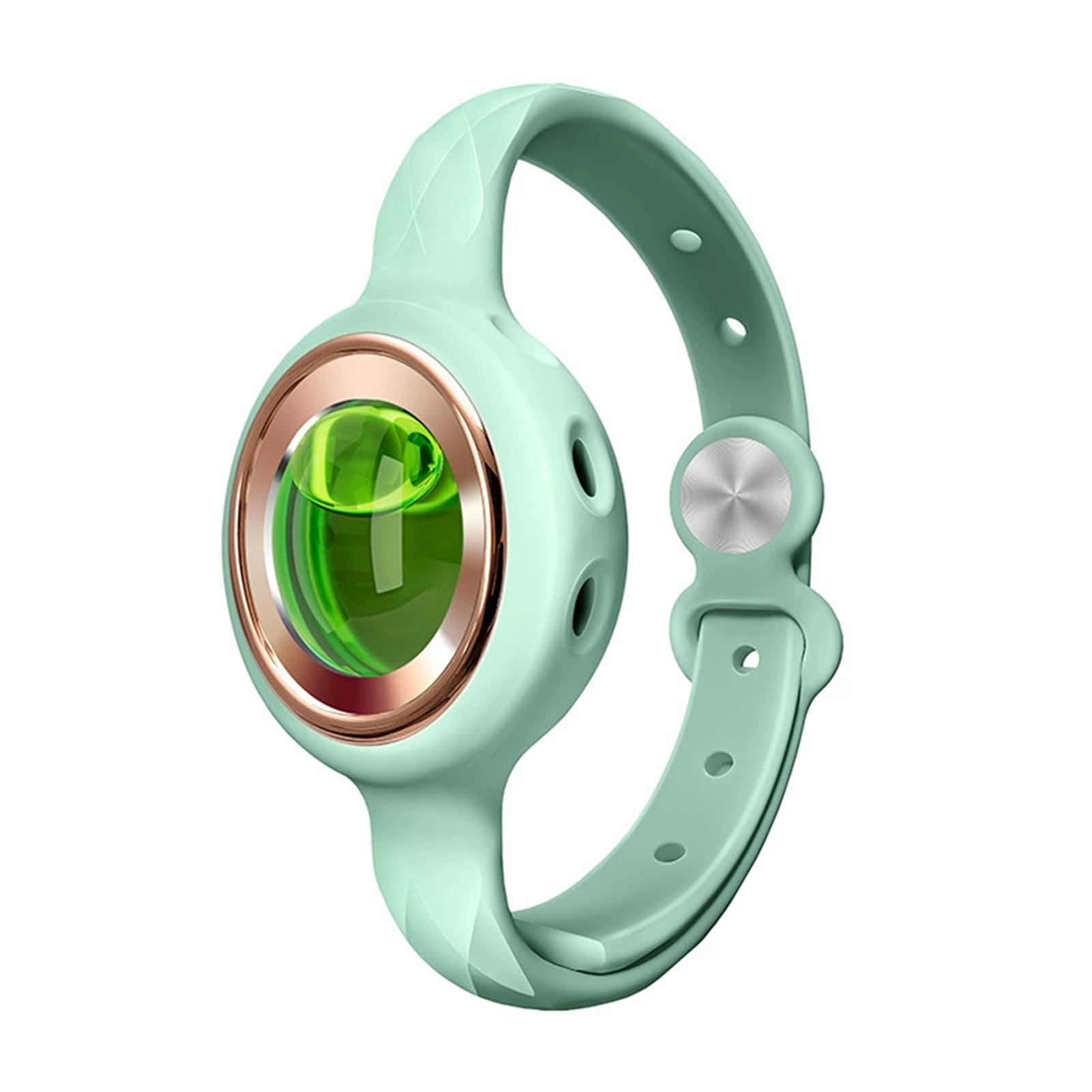 

Эфирное масло анти укус ремешок на запястье для взрослых детей на открытом воздухе москитный браслет зелёный