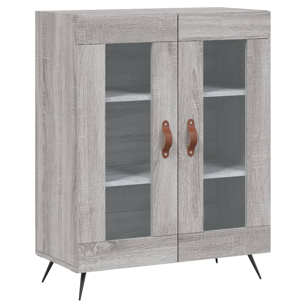 Highboard Gray Sonoma 69.5 x 34 x 180 cm Particleboard