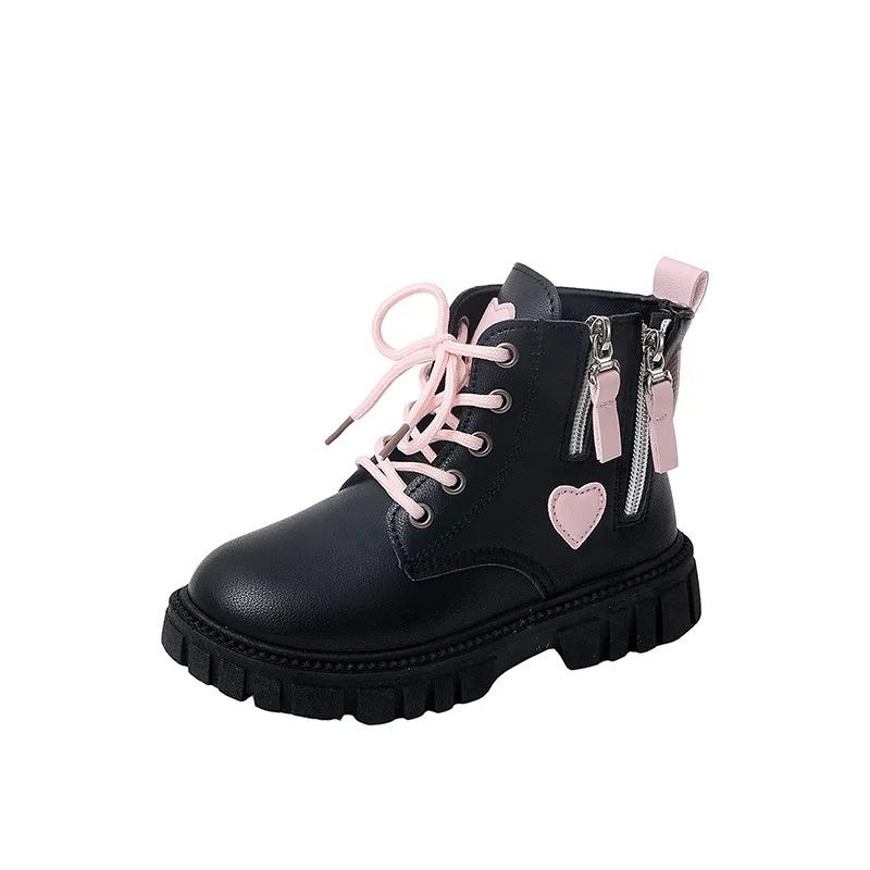 Children Boots Girls Fashion Autumn Winter Casual Comfortable Short Boots Warm Kids Versatile Anti Slip Boots