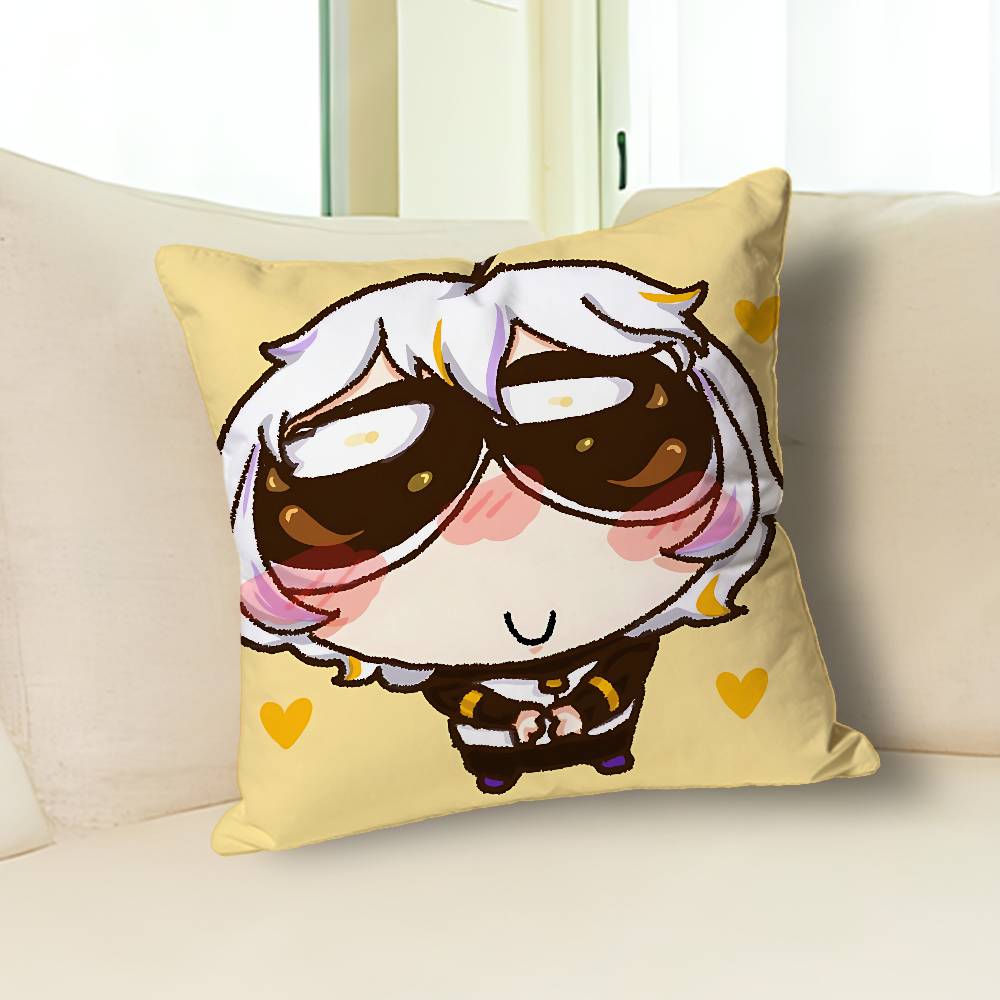 Cute C-Chuy M-Mines Anime Celebrity Merchandise All-Match Printed Pillow Case Sofa Car Office Room Decoration Protector