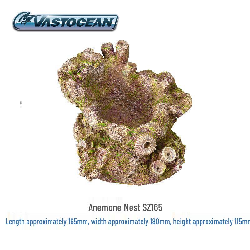 

VASTOCEAN Magnetic Floating Anemone Nest Stone for Saltwater Fish Tanks