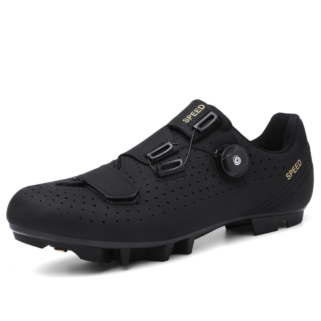 New Road Mountain Lock Shoes Outdoor Sports Unlocked Cycling Shoes Men's and Women's Hard-soled Spinning Shoes Cycling Shoes