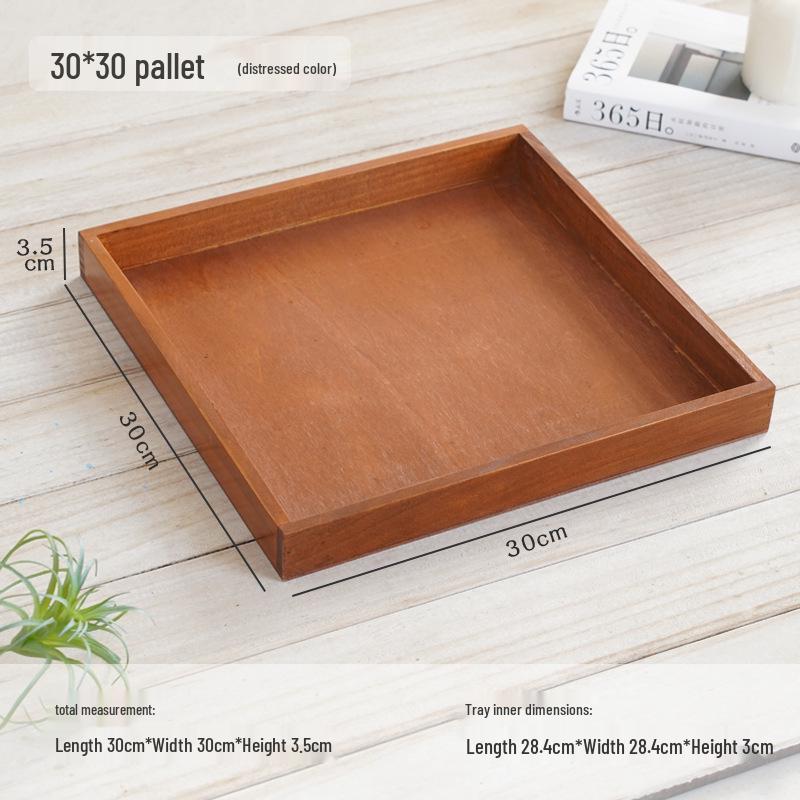 Japanese Style Wooden Desktop Storage Box - Nine Grid Organizer for Bedroom Entryway