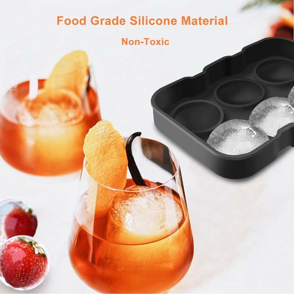 Ice Cream Whisky Baking Tool Ice Hockey Mold Bar Accessories Silicone Mould Ice Ball Cube Tray
