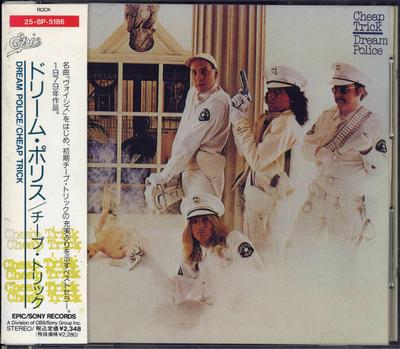 CD CHEAP TRICK - Dream Police 258P5186 Epic 1989 Japan Rock Gebraucht