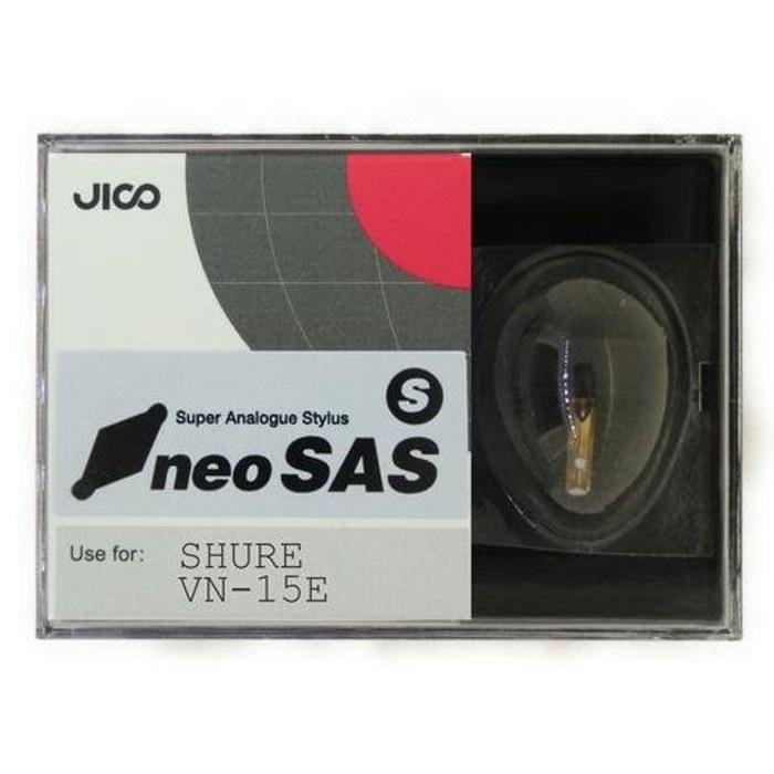JICO Record Needle for SHURE VN-15E, neo SAS/s Sapphire Cantilever, 192-VN15E (SAS/S)