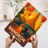 Bangkok Thailand Travel Poster Customized Wall Art Vintage Metal Signs Retro Tin Plaque for Man Cave Wand Deko Room Ornaments