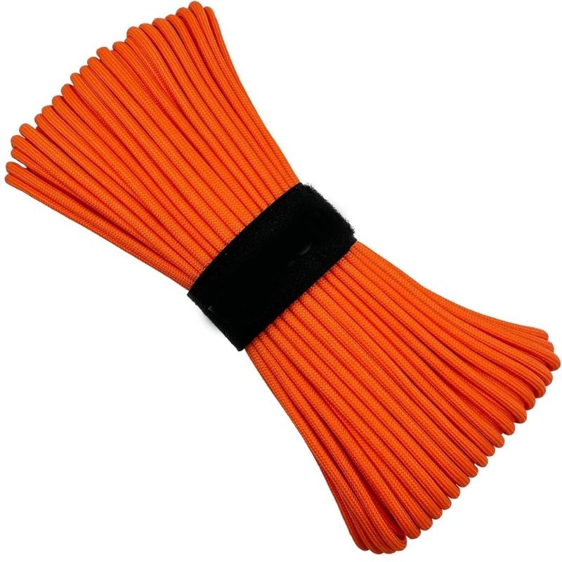 Paracord Rope Tent Cord Clothesline Rope, 7 Strand Parachute Cord Survival Cord 98ft Paracord Tent Rope Tent Paracord