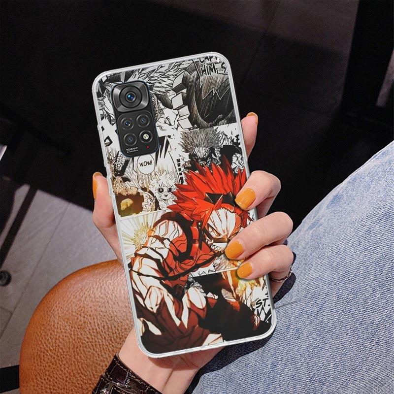 My Hero Deku Phone Case For Xiaomi Redmi Note 15 14 13 12S 12 11 Pro Plus 14S 11S 11E 10 10S 11T 5G Personalized Cover Redmi Not