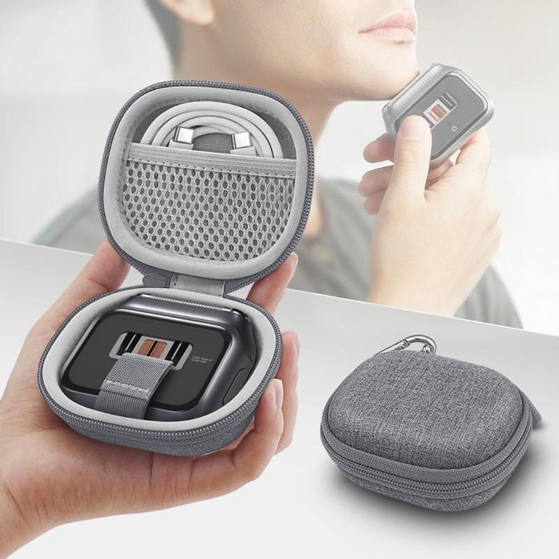 Compact Storage Bag Case With Double Fabric Option For Dedicated Shaver Impact Resistant Protections Easy Carry