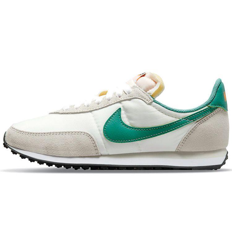 

Nike WMNS Waffle Trainer 2 Light Bone Green Noise Sail Black DA8291-001 EU 36