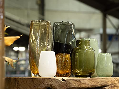 FOYER Flower Vase, Glass, Pink, Height 9.5cm, Width 10cm, Product Code: 2c00023PK F