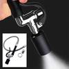 Industrial Restaurant Sink Faucets set 45" Flexible Hoses Black Sprayers set Pre-Rinses Hoses with Spray Valves for Sink