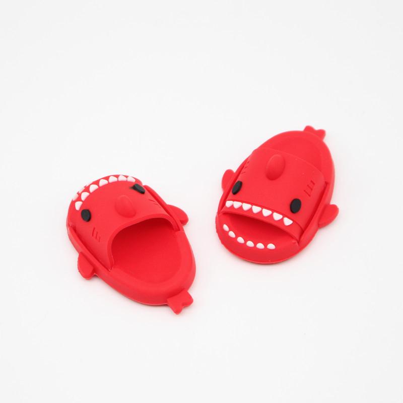 Dollhouse Bjd Shark Shoes Cute Cartoon Small Cloth Ob11 Home Slippers Miniature Model