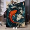 8 Größen Japanische Geisha Flussbedruckte Decke Warm Weich und Bequem Haus Reise Decke Sofa Bettwäsche Bezug Decke Kinder Geschenk
