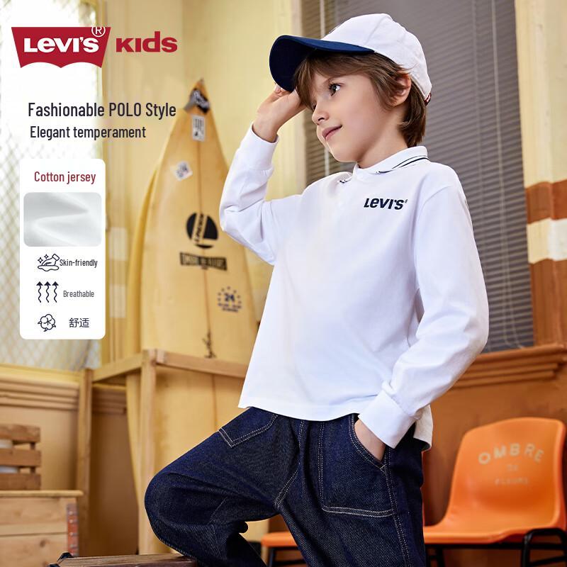 Детская рубашка-поло с длинным рукавом Levi s L