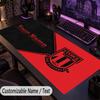 Large Mouse PadStoke City FC Custom Name Text Personalized Desk Mat Non Slip Gaming Pad