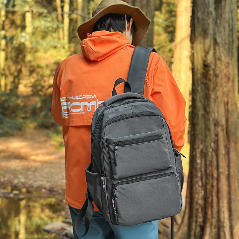 Men's Backpack Travel Bag Large Capacity Computer Bag Student Schoolbag