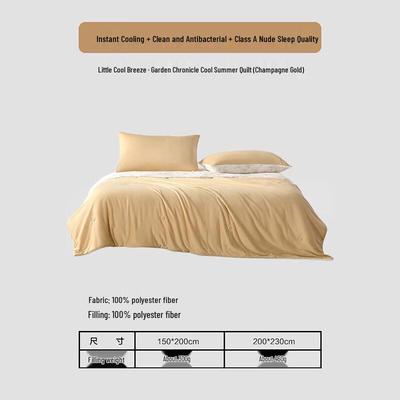 Mercury Home Textiles Sommerkühlende Steppdecke