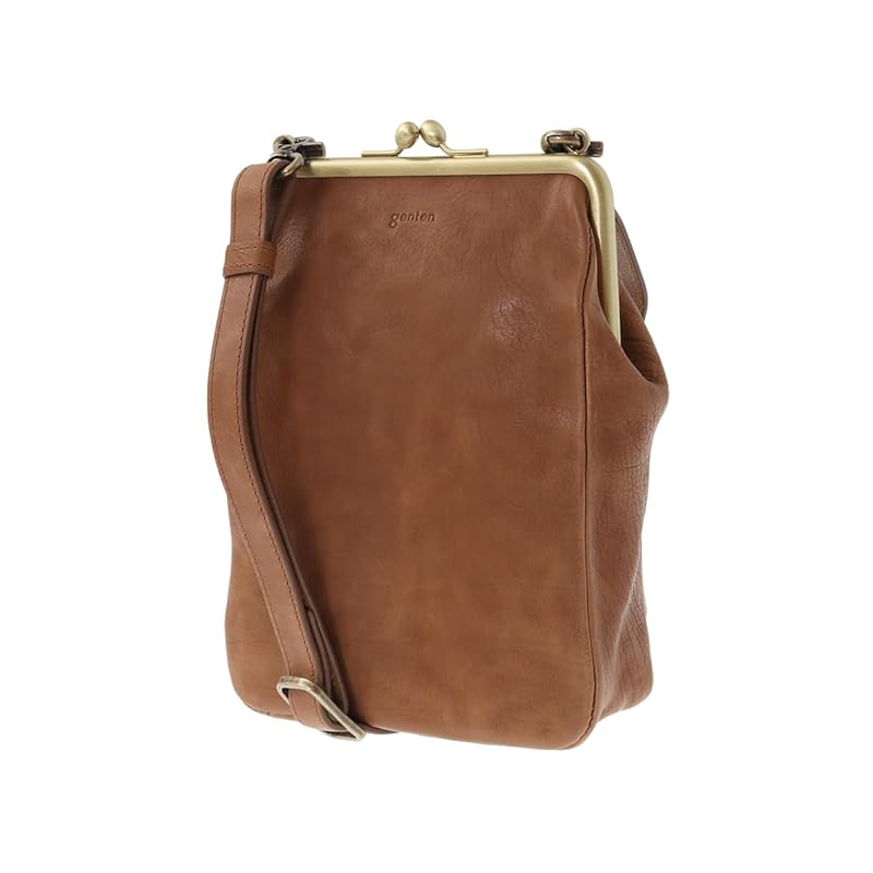 

[Genten] travel wallet Antico ladies Cha