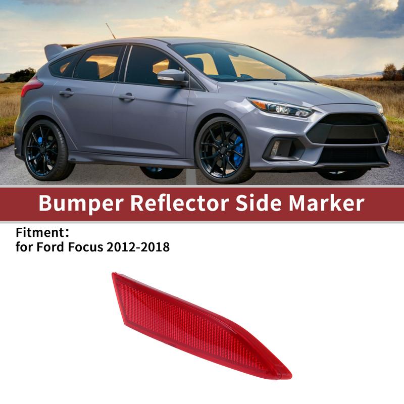 X Autohaux 1 Pc Rear Right Bumper Reflectors for Ford Focus 2012-2018 No.BM5Z13A565A