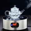 Glass Teapot Household Large-capacity Filter Flower Teapot Brewing Teapot Making Teapot Thickened High Temperature Resistant Tea Set