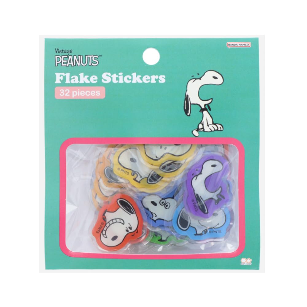 

Stationery Snoopy PEANUTS 75th Anniversary S8543844 Sun-Star Stickers, Flakes, Face,