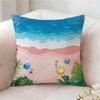 Charming Seaside Retreat Pillow Case Pillowcase, Double-sided Printed, Sofa Cushion, Bedroom Headboard Pillow