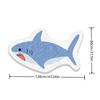 VIKAMA Cartoon Shark Imitation Cashmere Carpet Soft Children's Bedroom Bedside Rug Living Room Floor Mat Home Decoration