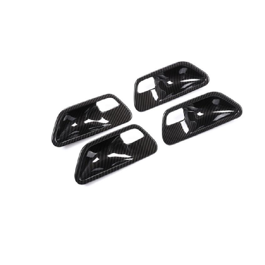 ABS Carbon Fiber Door Handle Sticker Fit for BMW 3 4 Series F30 F32