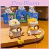Resin Cat Figurine With Fishing Design For Gift And Home Decor
