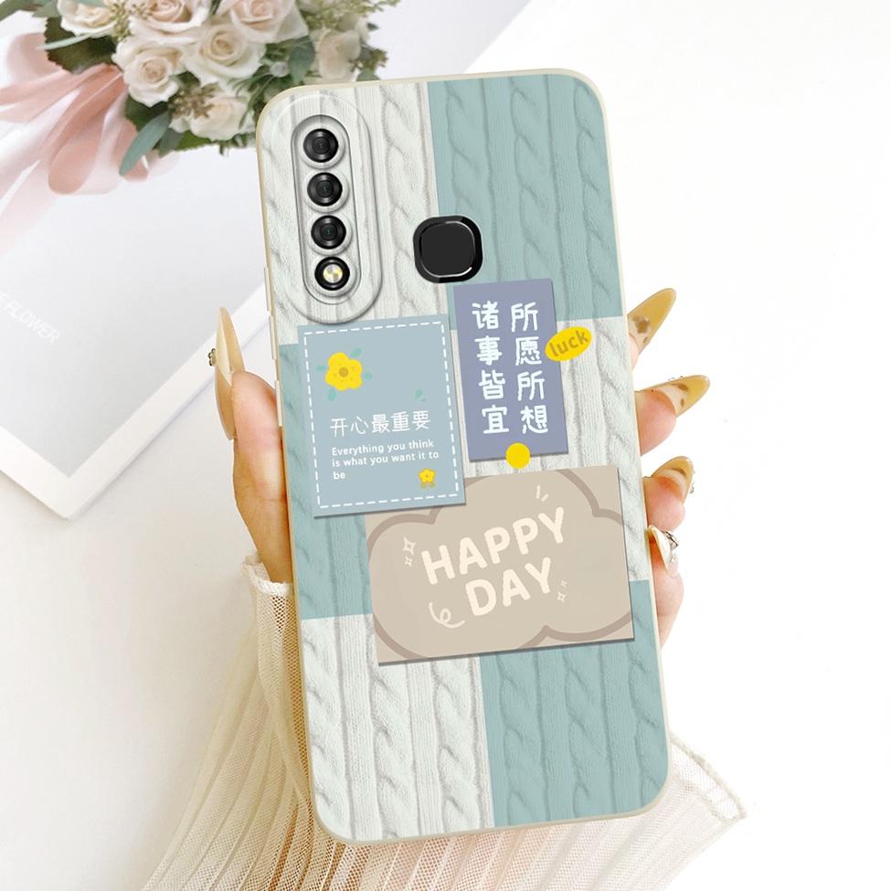 Casing For Infinix Hot S4 Cover Fashion Cartoon Cute Funny Painted Silicone Funda For Infinix X626 X626B X610B Phone Case