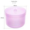 Professional Plastic Nail Art Drill Bits Sterilizer Pink with Lid Nail Art Disinfection Box Manicure Storage Case Manicure Tools