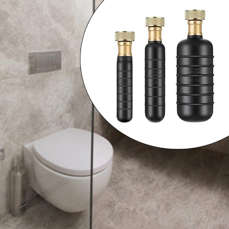 3Pcs Drain Cleaning Bladders Rubber Drain Cleaner Kitchen Plumbing Hair Clog Remover Fits 1 To 6inch Drain Pipe