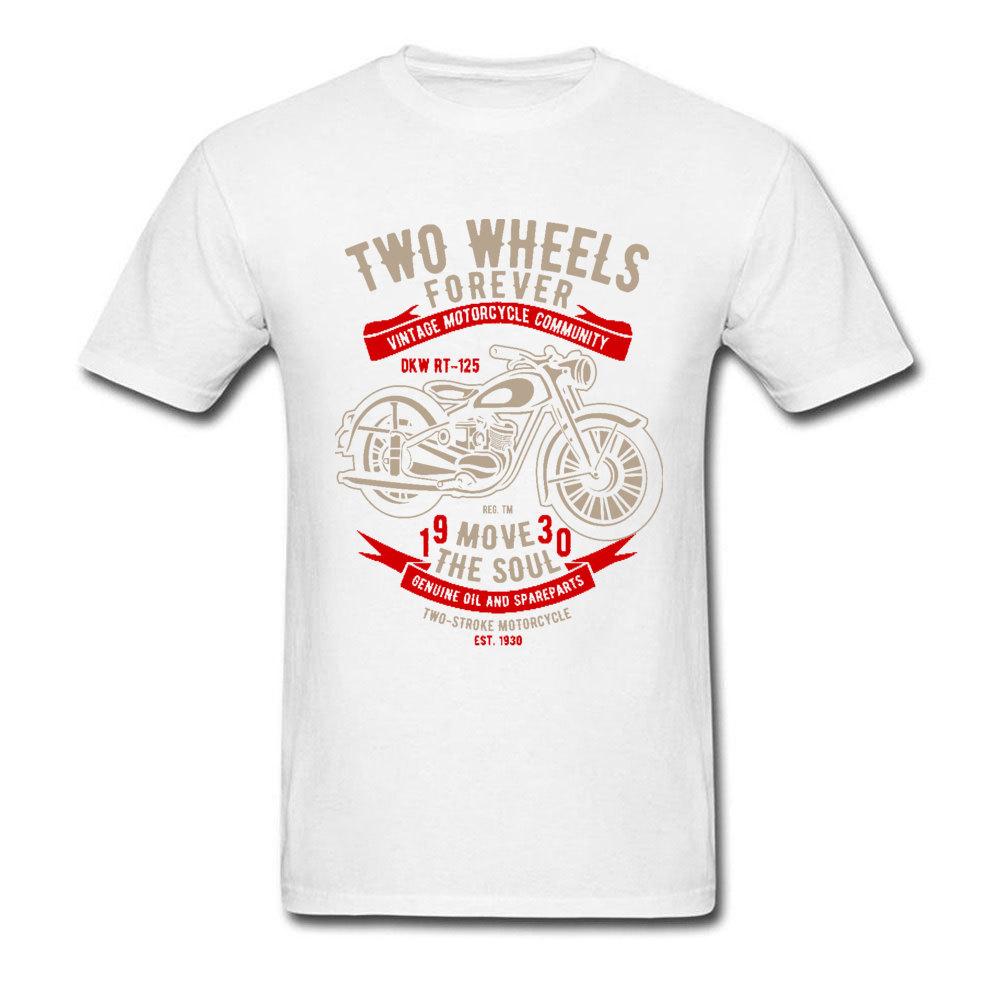 Vintage Retro Motorcycle Community Cycle Black T Shirt Motobike Cool Fashion New T-shirts Father Day Cotton Streetwear Tshirt