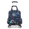 Lightweight Foldable Waterproof Trolley Handbag with Universal Wheels for Short Trips and Boarding