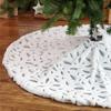 Snowflake Christmas Tree Skirt Decoration Christmas Decoration New Year Party Supplies Christmas Atmosphere Decoration