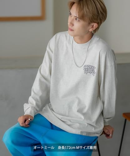 [IMPROVES] [SIDEWAYSTANCE] Drip Smiley Long Sleeve T-Shirt