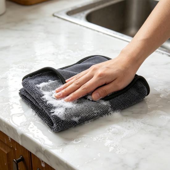 Yousheng Microfiber Cleaning Towel Super Absorbent Car Drying Towel Lint-Free Car Wash Cloth for Streak-Free Surfaces Home Car Cleaning