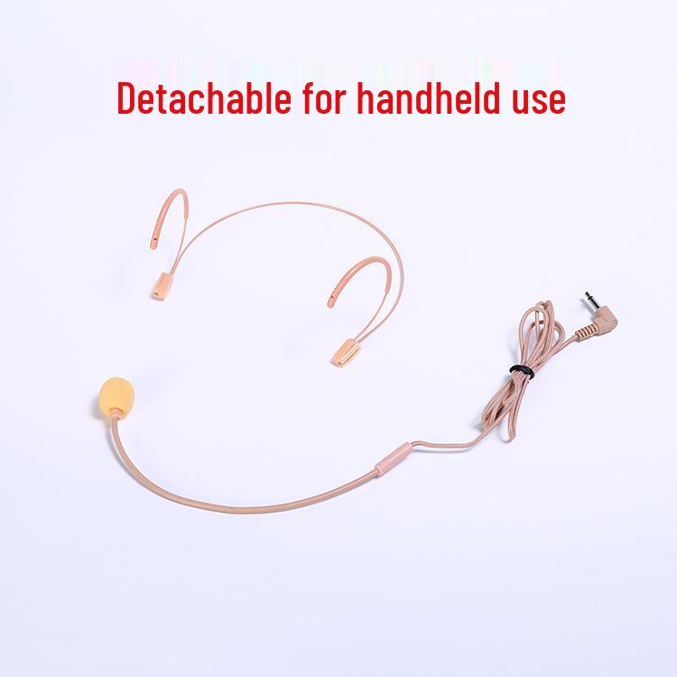 Bee-shaped Wired Headset with Head-mounted Microphone for Teachers