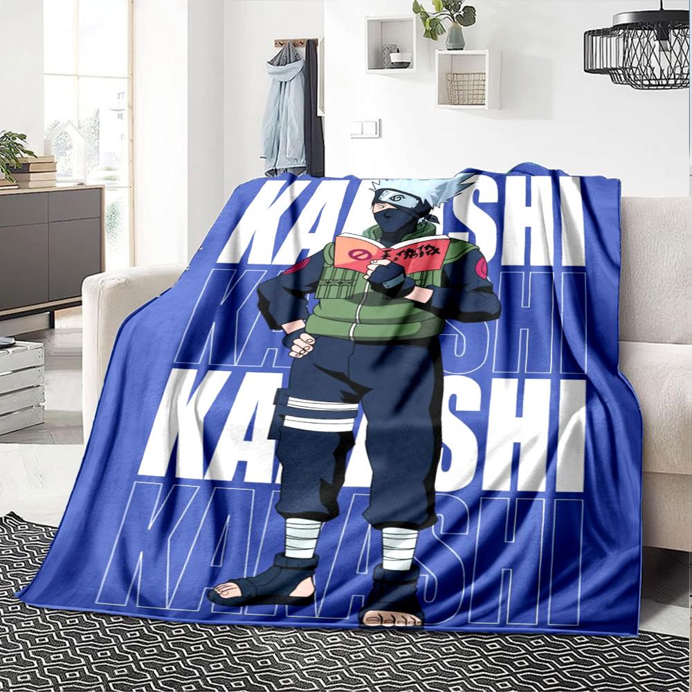 Naruto Blanket Durable Comfort Perfect for Office Office Chair Picnics Four Seasons Multipurpose Stylish Decor Ideal Gift For Birthday Valentine'S Day