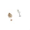 Nordic Abstract Metal Shaped Sculpture And Modern Ballerina Dancing Girl Figurine Creative Art