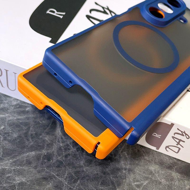 For Samsung Galaxy Z TriFold Case Hard transparent Magnetic MagSafe Protective Back Cover Case For Samsung Z TriFold phone Shell