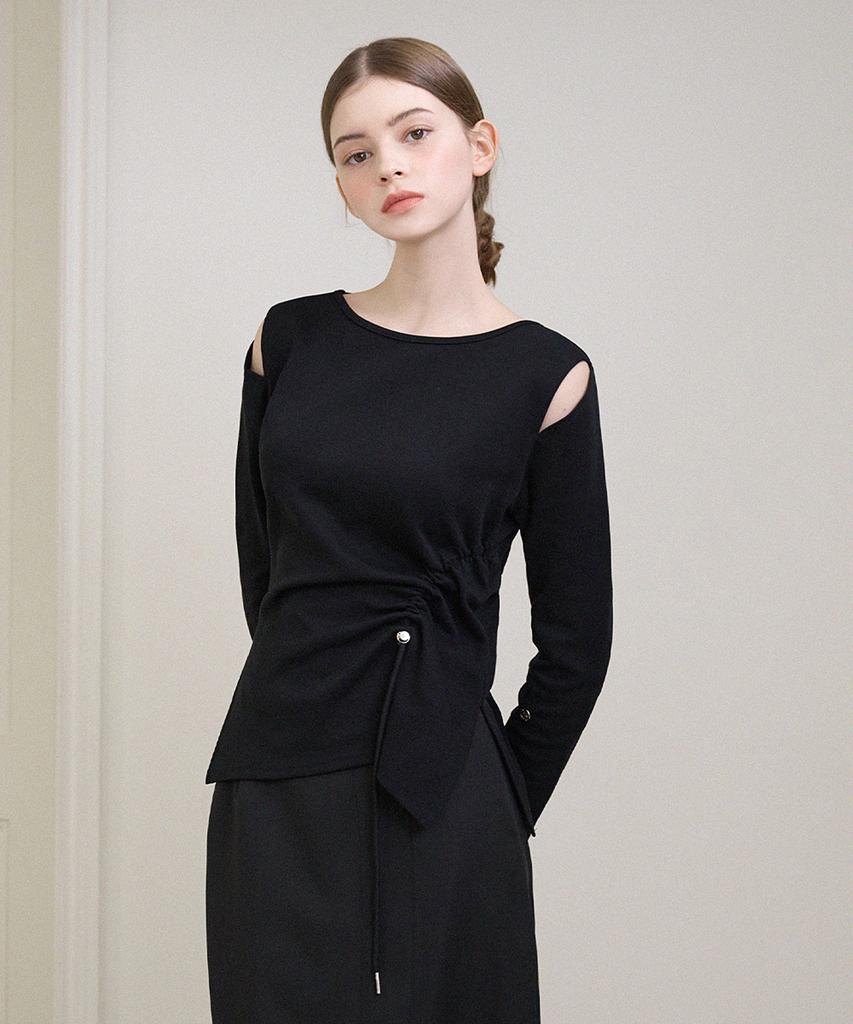 MICANE Lulve Cut-Out String Tee