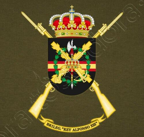 Spanish Foreign Legion Alfonso Kings Legion Second Brigade TShirt Summer Cotton ONeck Short Sleeve Mens T Shirt New S3XL