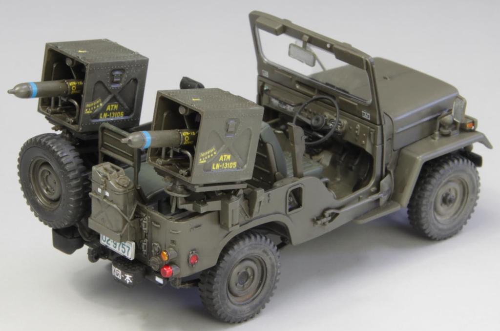 Fine Molds Scale JGSDF Type 73 Light Truck with MAT Plastic Model Kit MJ04 1/35 (Military)