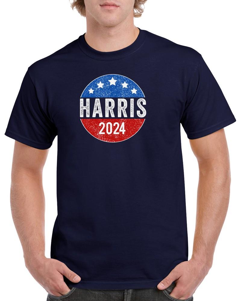 Kamala Harris 2024 T-Shirt Vote President Campaign Button For The People GKH04 Unisex T-Shirt XXXXL