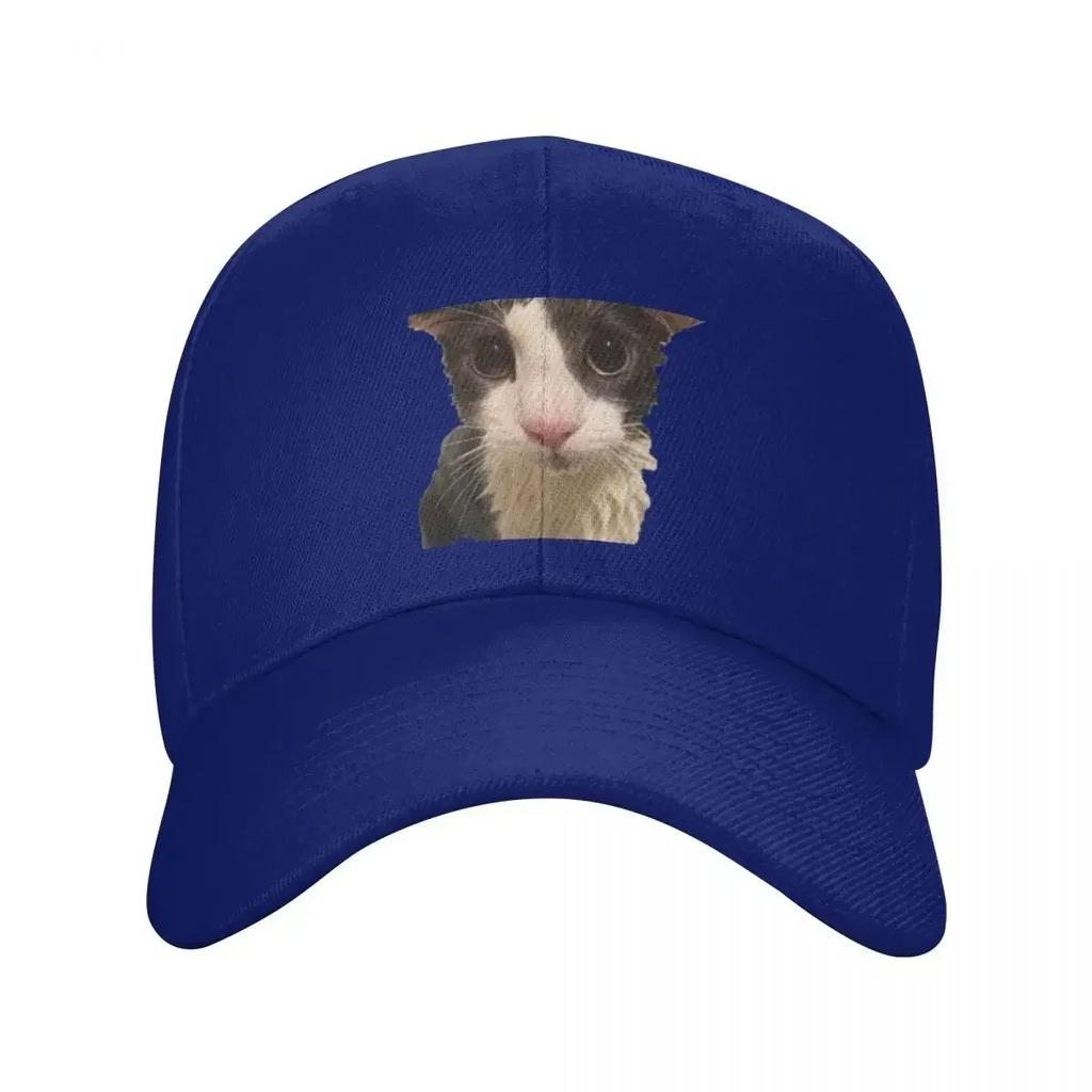 Soggy Cat Baseball Cap Bobble Hat Vintage Hip Hop Hats For Women Mens